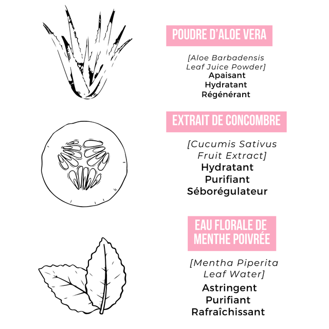 Gelée hydratante visage, Rainforest, 50ml