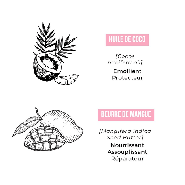 Soin cheveux 3-en-1, Coco Mango 250ml